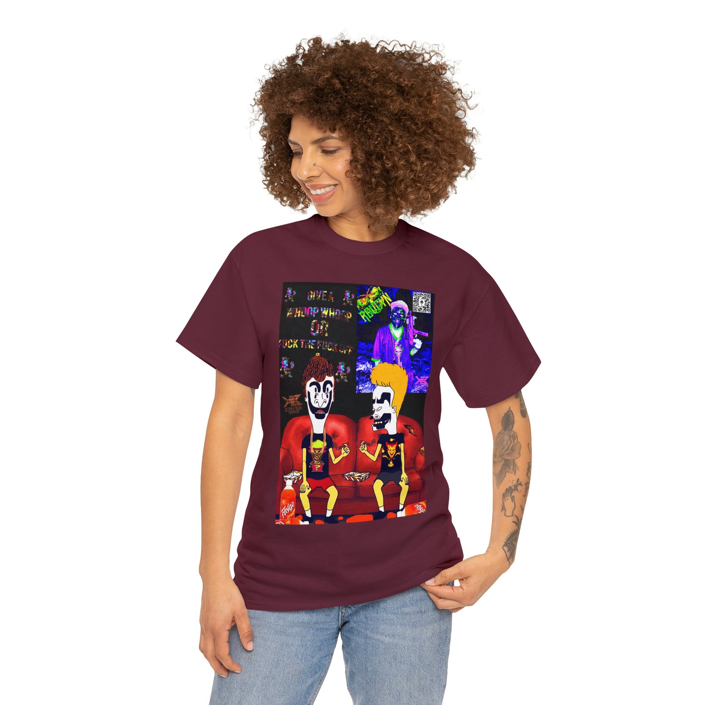Pelvis n Boofhead Unisex Heavy Cotton Tee