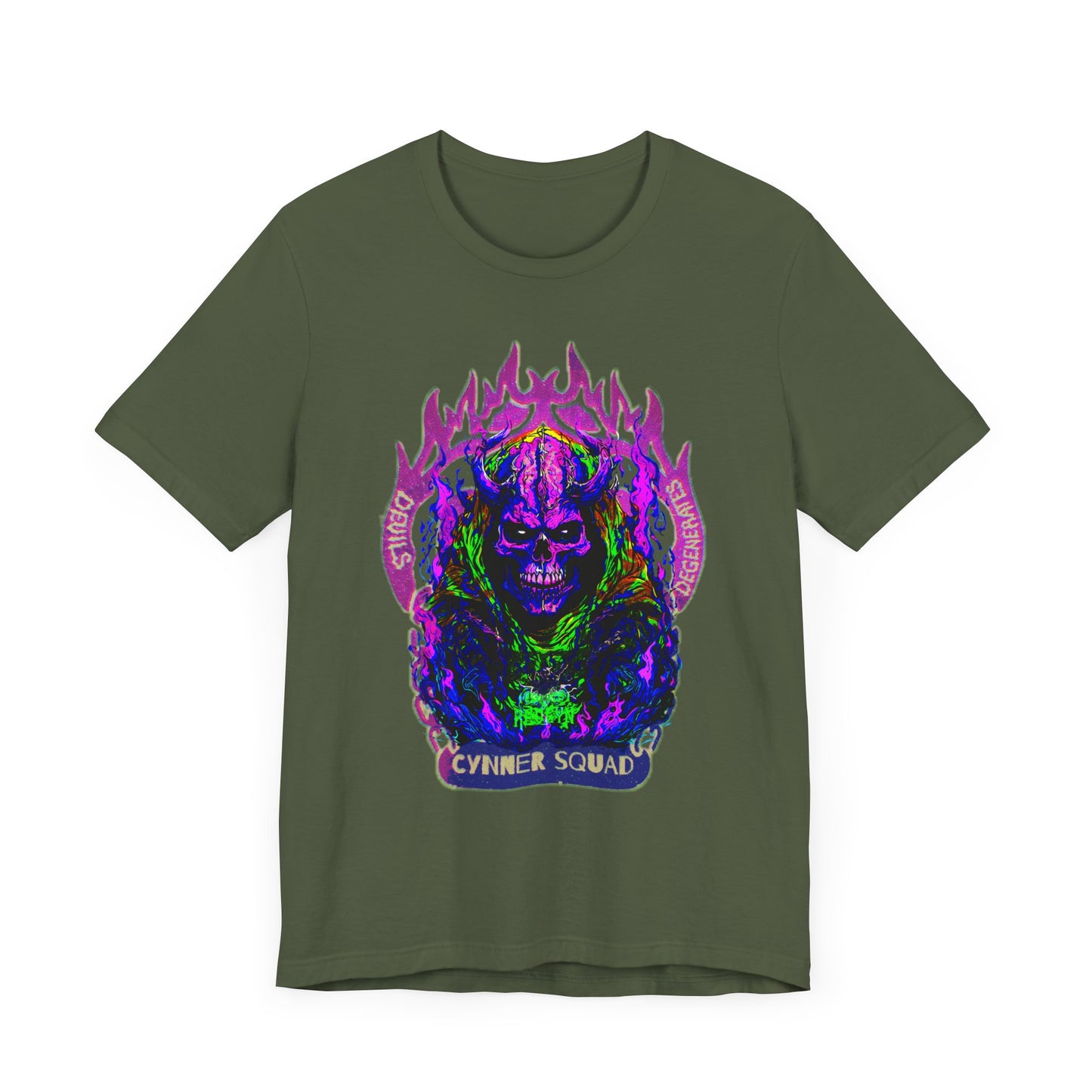T-Shirt - Cynner Squad Variant Devil's Degenerates Collector Unisex Tee