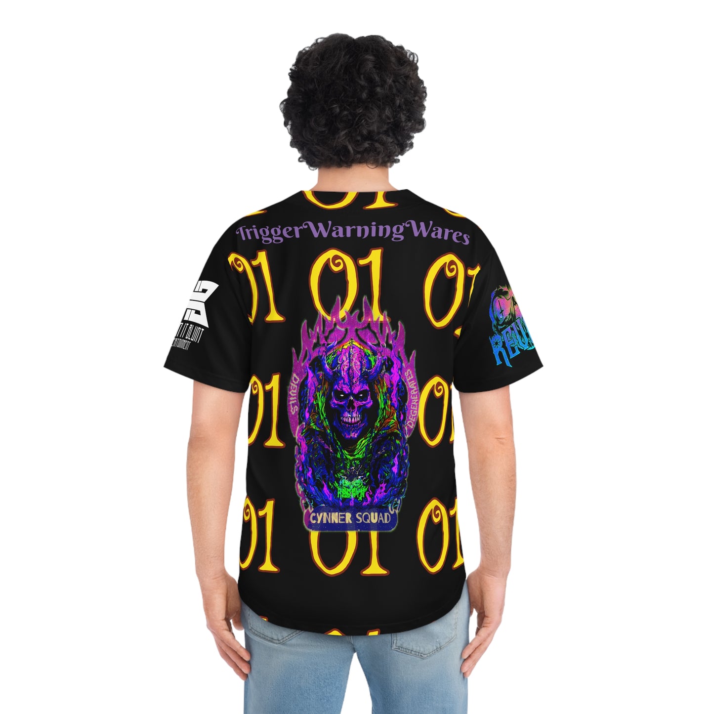 Baseball Jersey Custom Gift for MrsTriggerWarning on Twitch