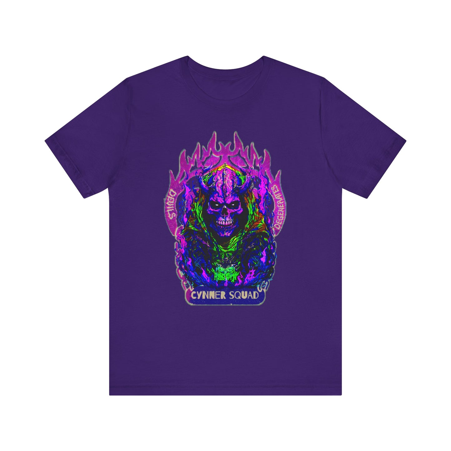 T-Shirt - Cynner Squad Variant Devil's Degenerates Collector Unisex Tee