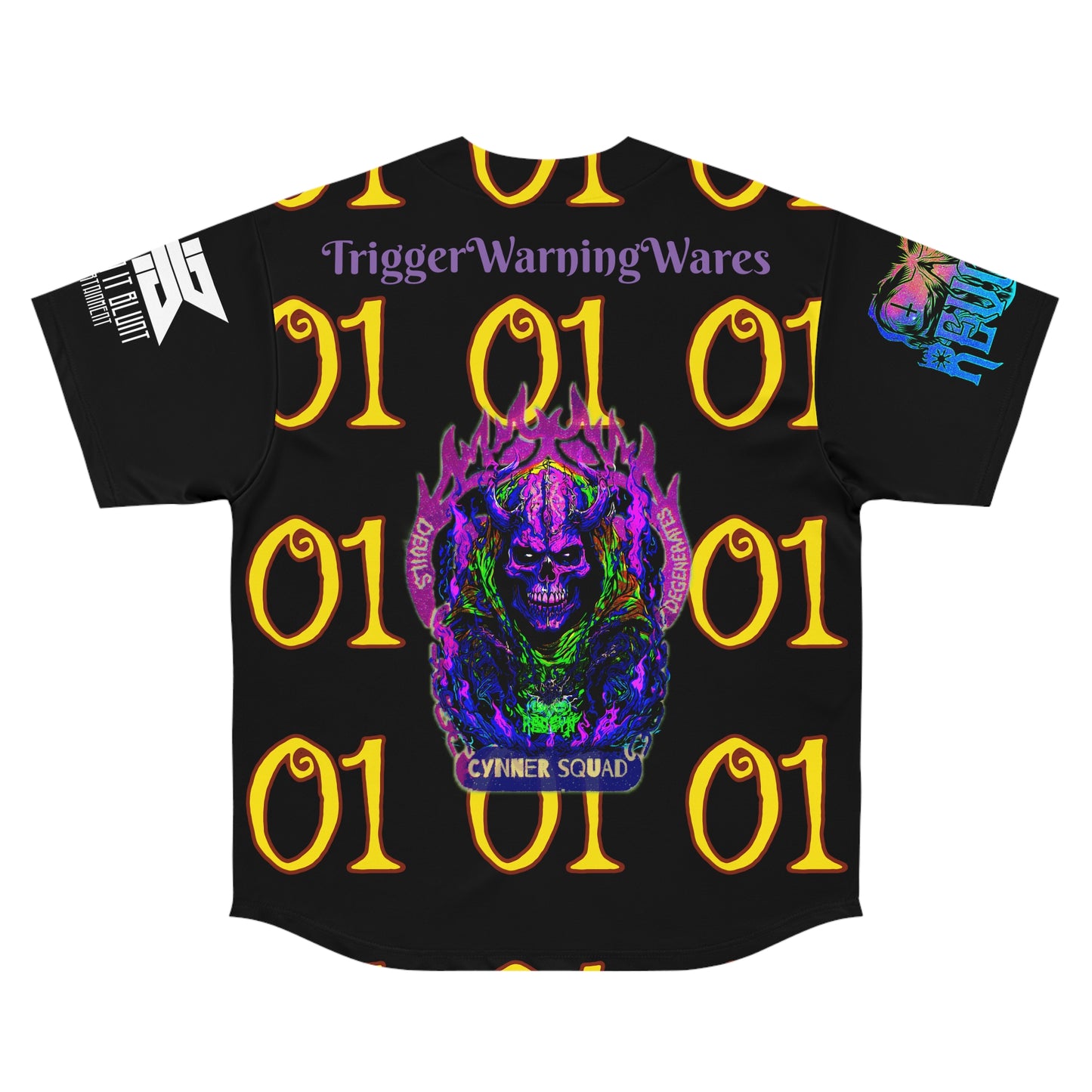 Baseball Jersey Custom Gift for MrsTriggerWarning on Twitch