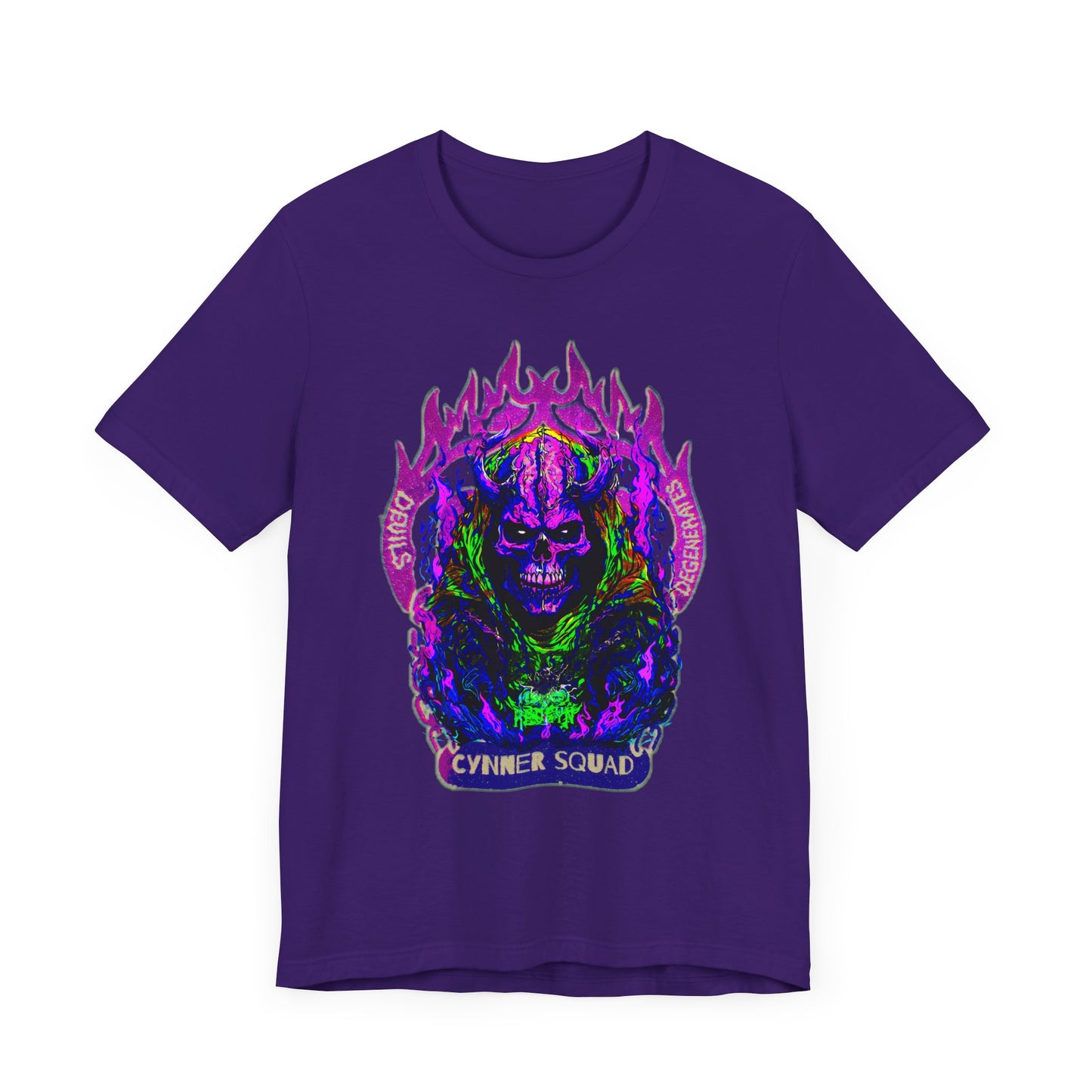 T-Shirt - Cynner Squad Variant Devil's Degenerates Collector Unisex Tee