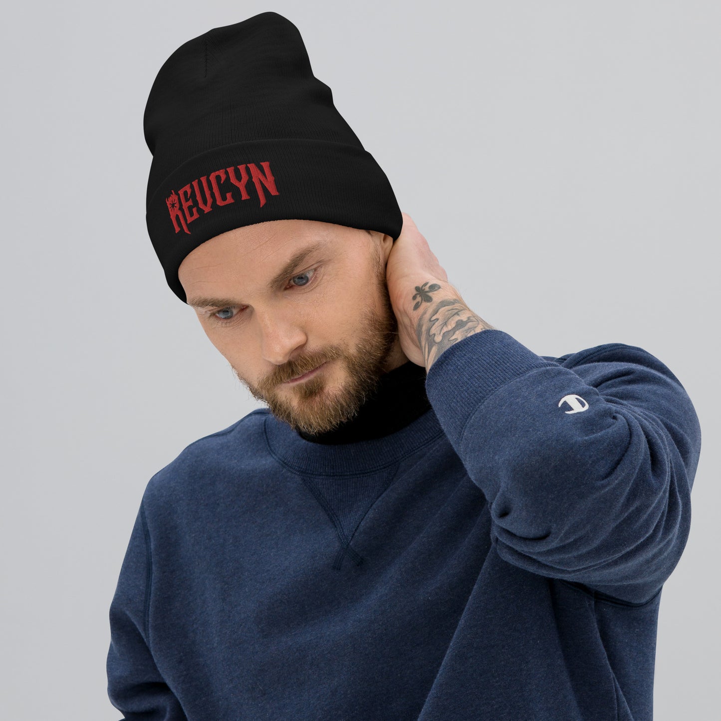 Official RevCyn Embroidered Beanie (As Seen On Moody Mondays!)