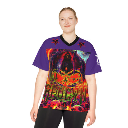 Cynner's Paradise (TriggerWarningWares edition) Football Jersey (AOP)