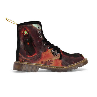 Men's “Never Say Die” Canvas Boots