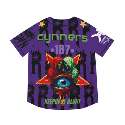 Cynner “187” Baseball Jersey (AOP)