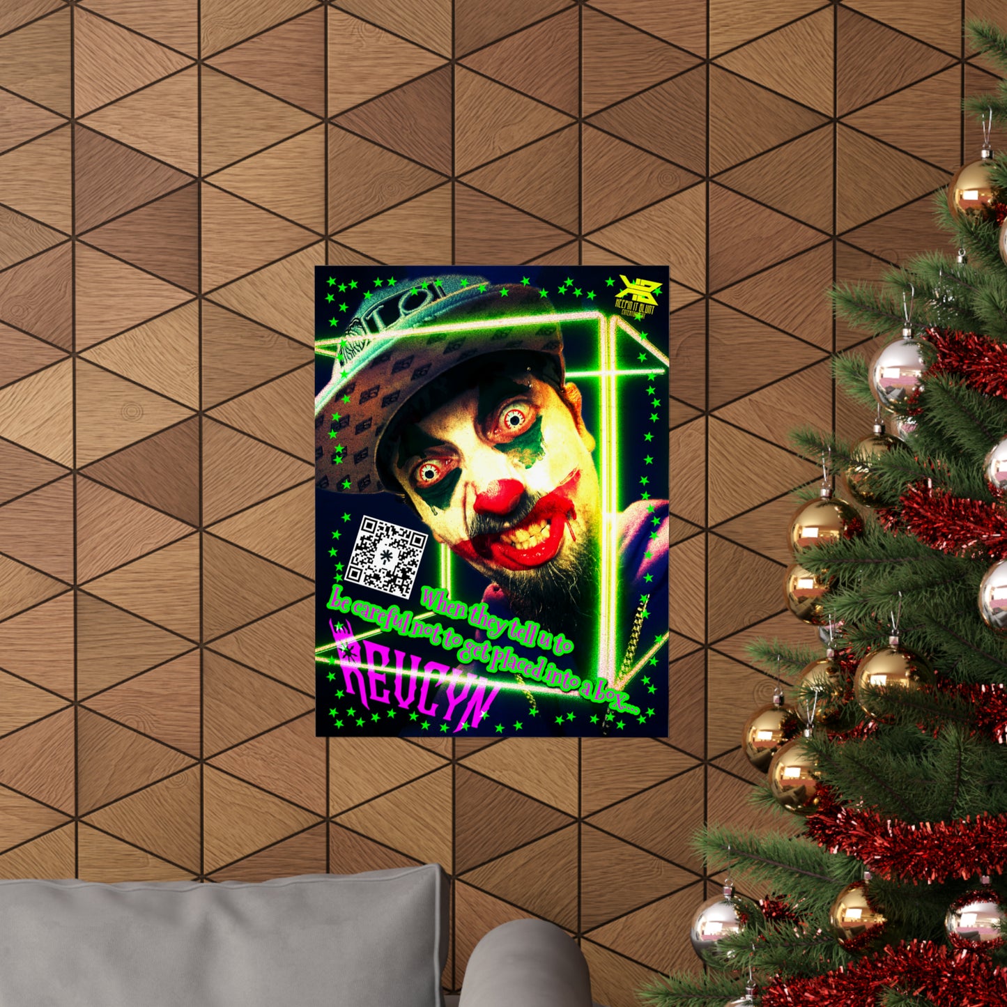 “Clowny Clown” Matte Vertical Posters