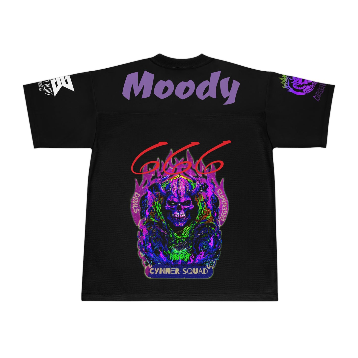 Cynner's Paradise (MoodyVoodoo edition) Football Jersey (AOP)