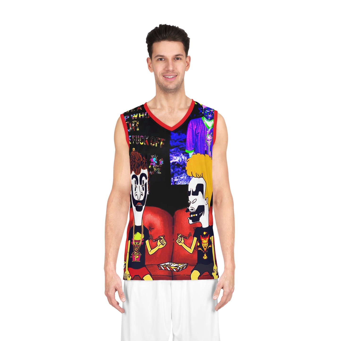 Pelvis & Boothead Basketball Jersey (AOP)