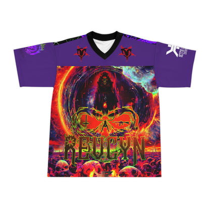 Cynner's Paradise (TriggerWarningWares edition) Football Jersey (AOP)