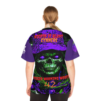 Cynner's Paradise (TriggerWarningWares edition) Football Jersey (AOP)