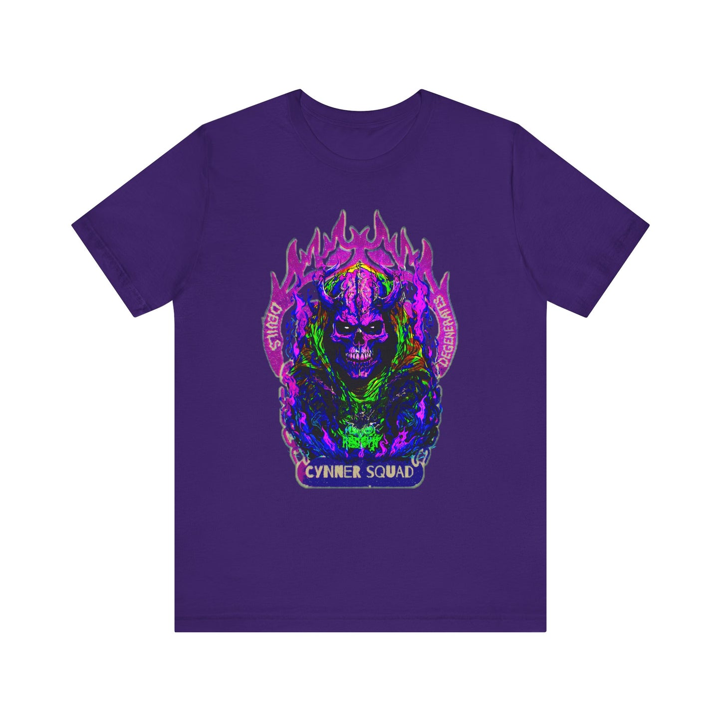 T-Shirt - Cynner Squad Variant Devil's Degenerates Collector Unisex Tee