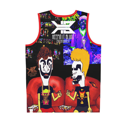 Pelvis & Boothead Basketball Jersey (AOP)