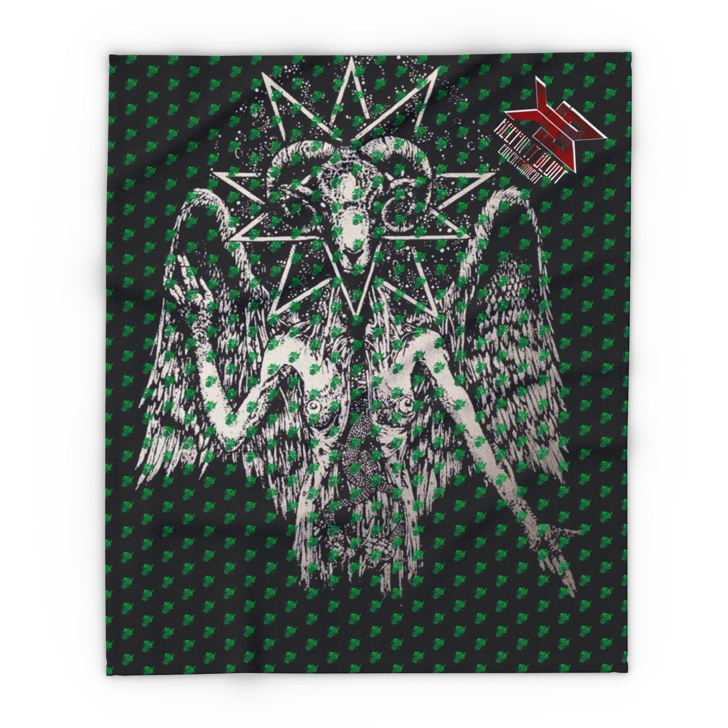 Baphomet Arctic Fleece Blanket