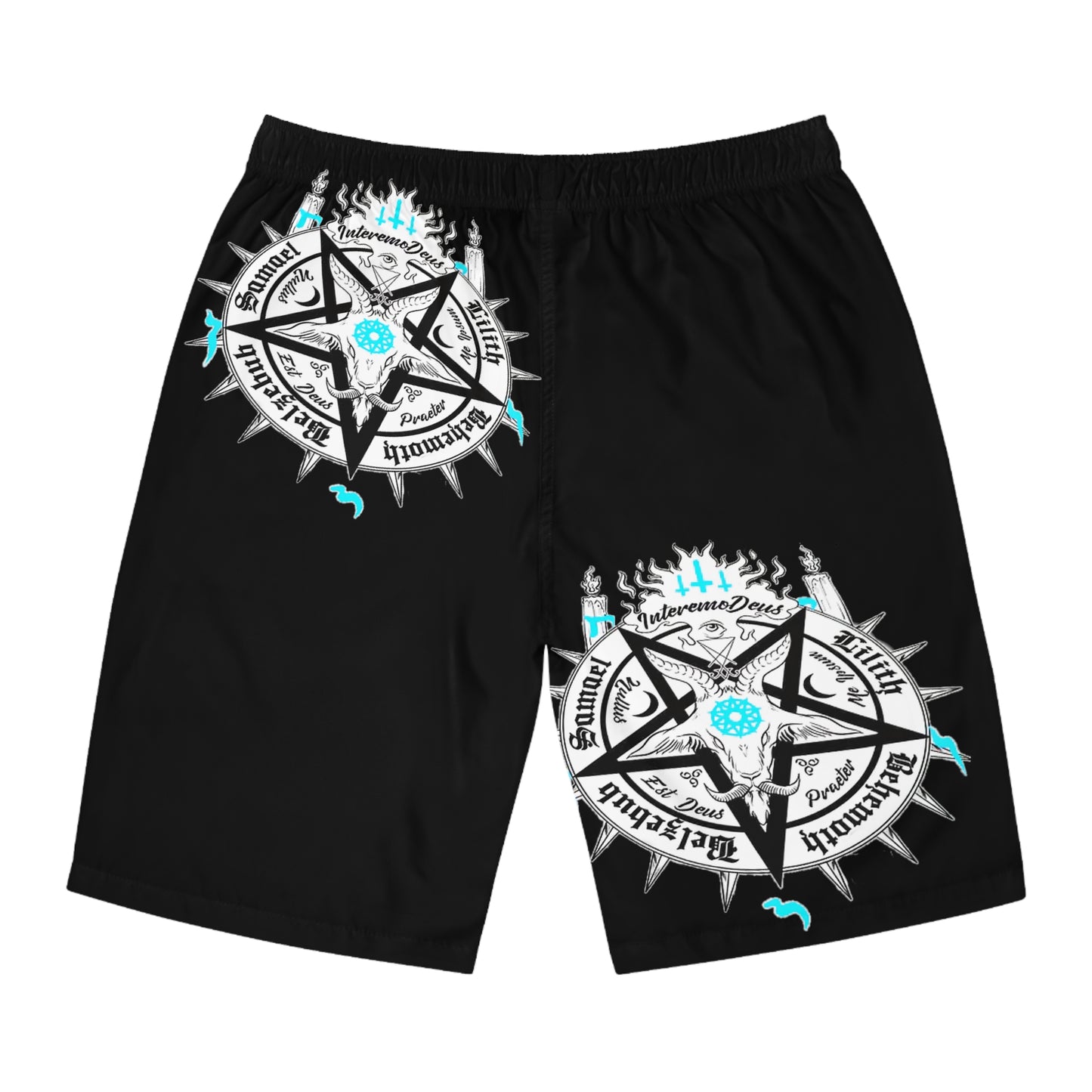 “Cynner Swimmer” Men's Board Shorts (AOP)