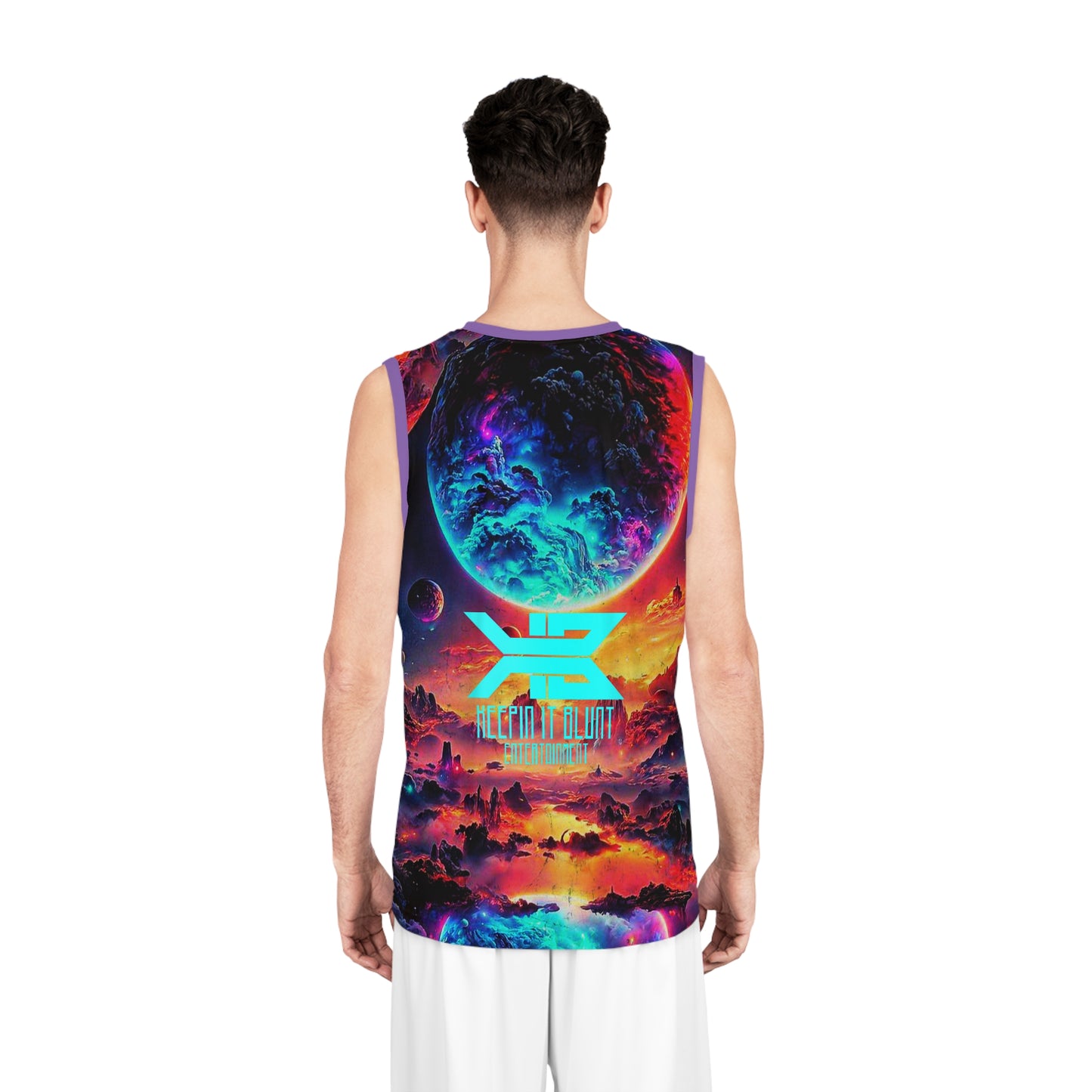 “Far Out” Basketball Jersey (AOP)