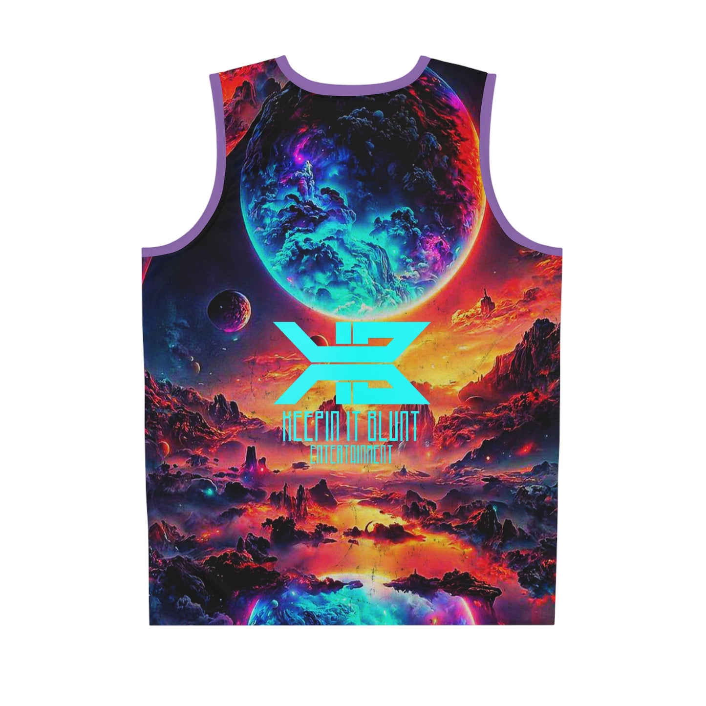 “Far Out” Basketball Jersey (AOP)