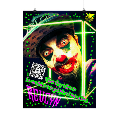 “Clowny Clown” Matte Vertical Posters