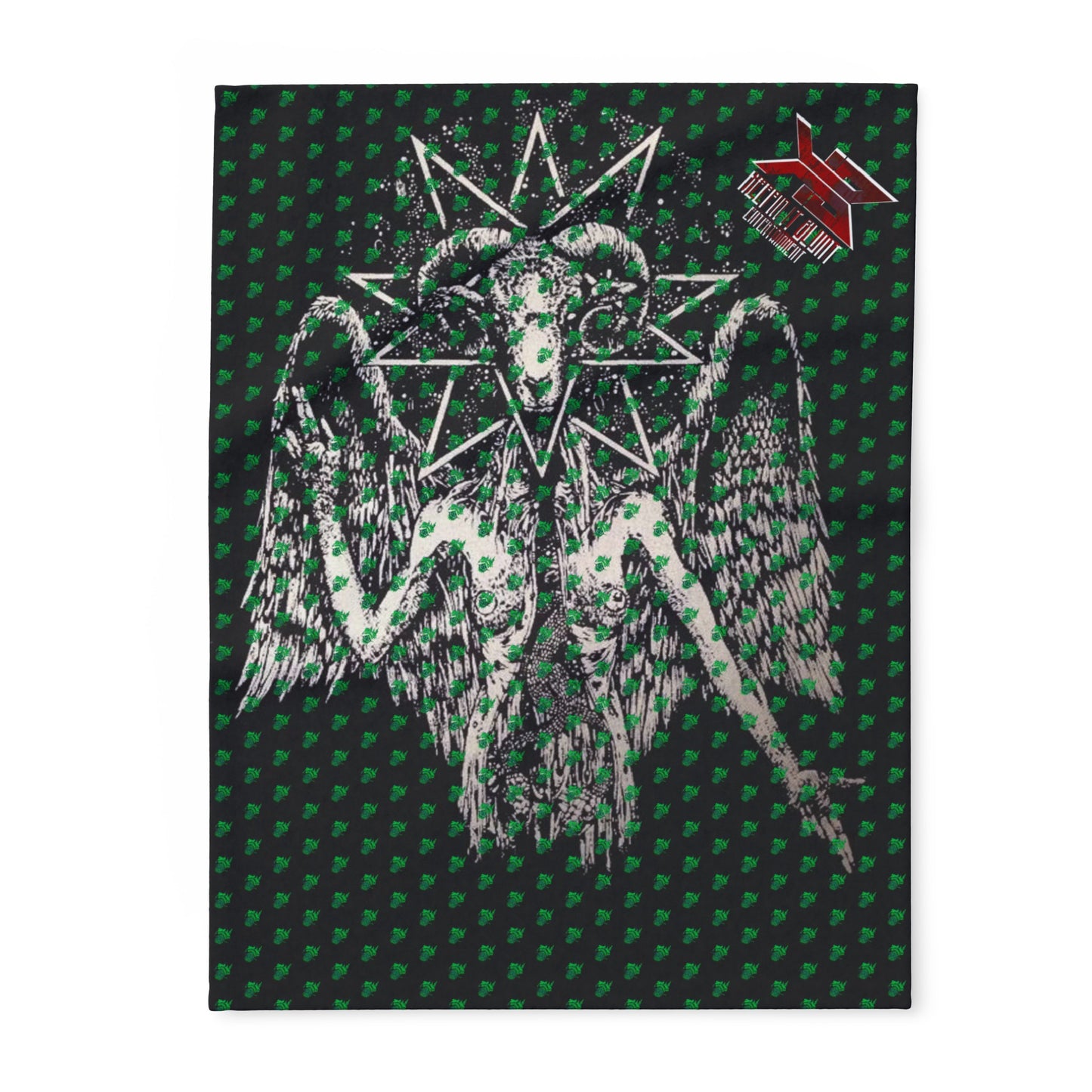 Baphomet Arctic Fleece Blanket