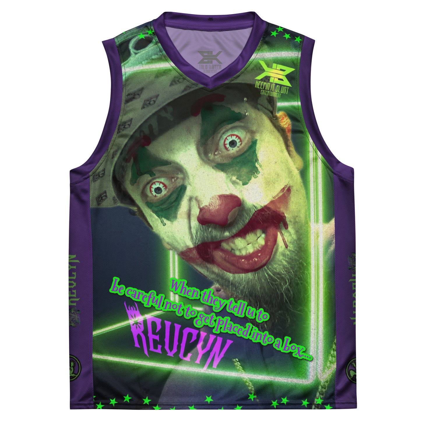 "ClownyClown" Basketball Jersey